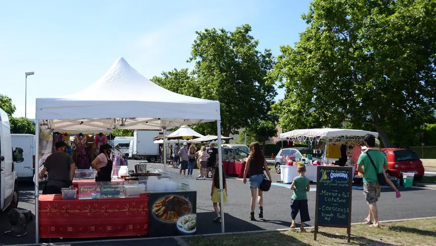 Marché du Centre à Vinça (66)