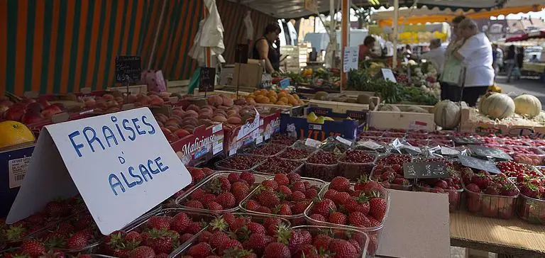 Marché du Centre à Bischheim (67)