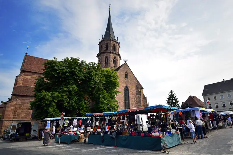 Marché du Centre à Soultz (68)