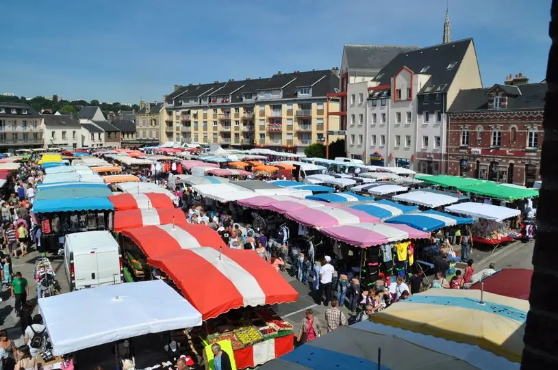 Marché du Centre à Harfleur (76)