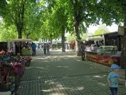Marché du centre à Lussac-les-Châteaux (86)