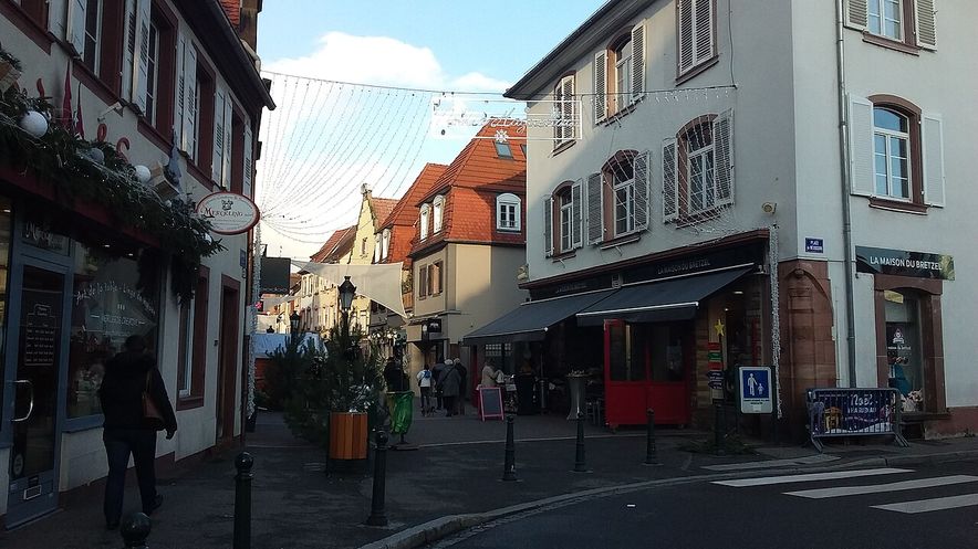 Le centre-ville de Haguenau