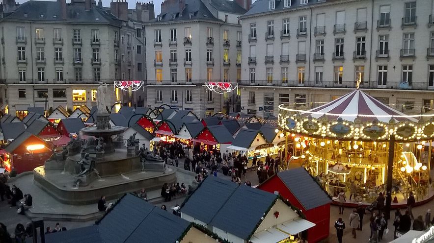 Le marché de Noël de Nantes (2015)