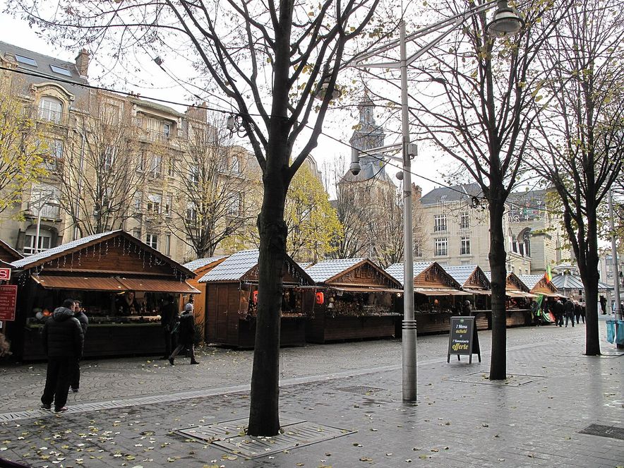 Marché de Noël place Drouet-d’Erlon à Reims (édition antérieure)