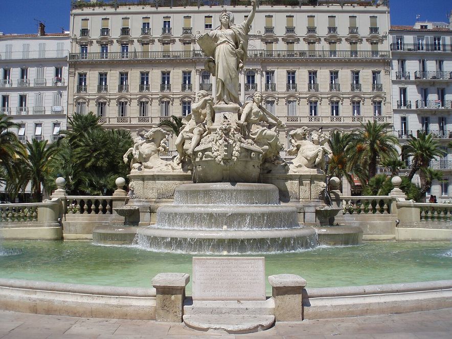 La place de la Liberté à Toulon