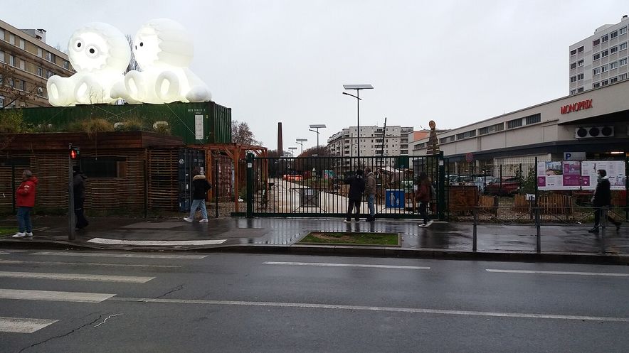 Le quartier des Gratte-Ciel à Villeurbanne